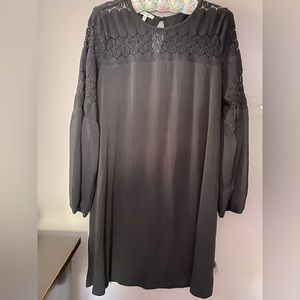 Maurices Bishop style sleeve, shift style dress in plus size 0